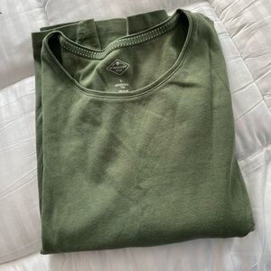 Green shirt